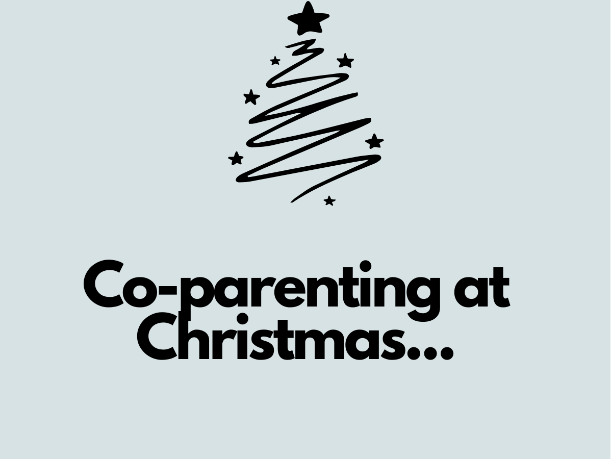 co parenting at christmas