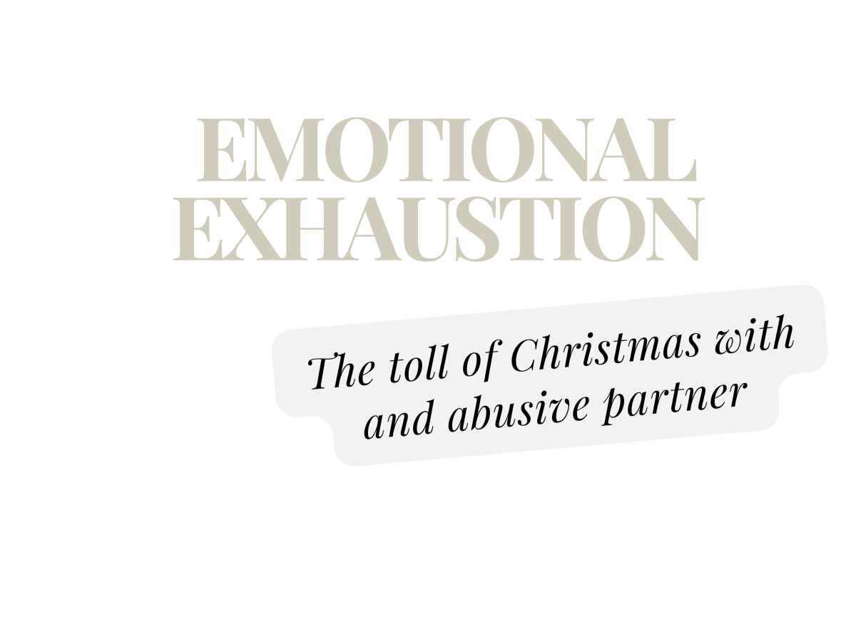Toll of christmas with abusice partner